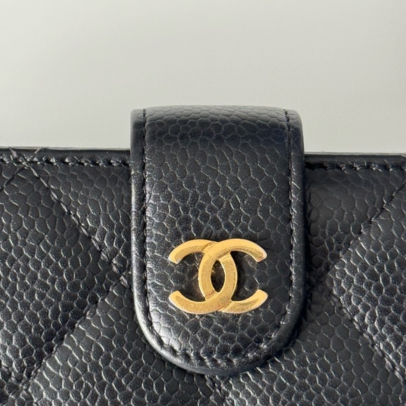 SOLD❌ Authentic Chanel Caviar French Wallet - Picture 6 of 8